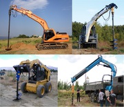 Ямобур (Англия) на экскаваторы 10-25 тонн (Твэкс,  Эксмашь,  JCB,  Case,  Hitachi) и др.