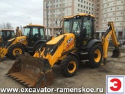 Услуги аренды экскаватора-погрузчика JCB 3CX  в г. Раменское