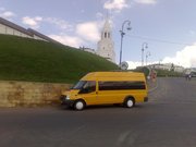 Пассажирские перевозки Ford Transit. 17 сидений,  ТВ+DVD,  теплый салон